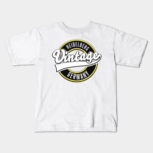 Heidelberg vintage style logo Kids T-Shirt